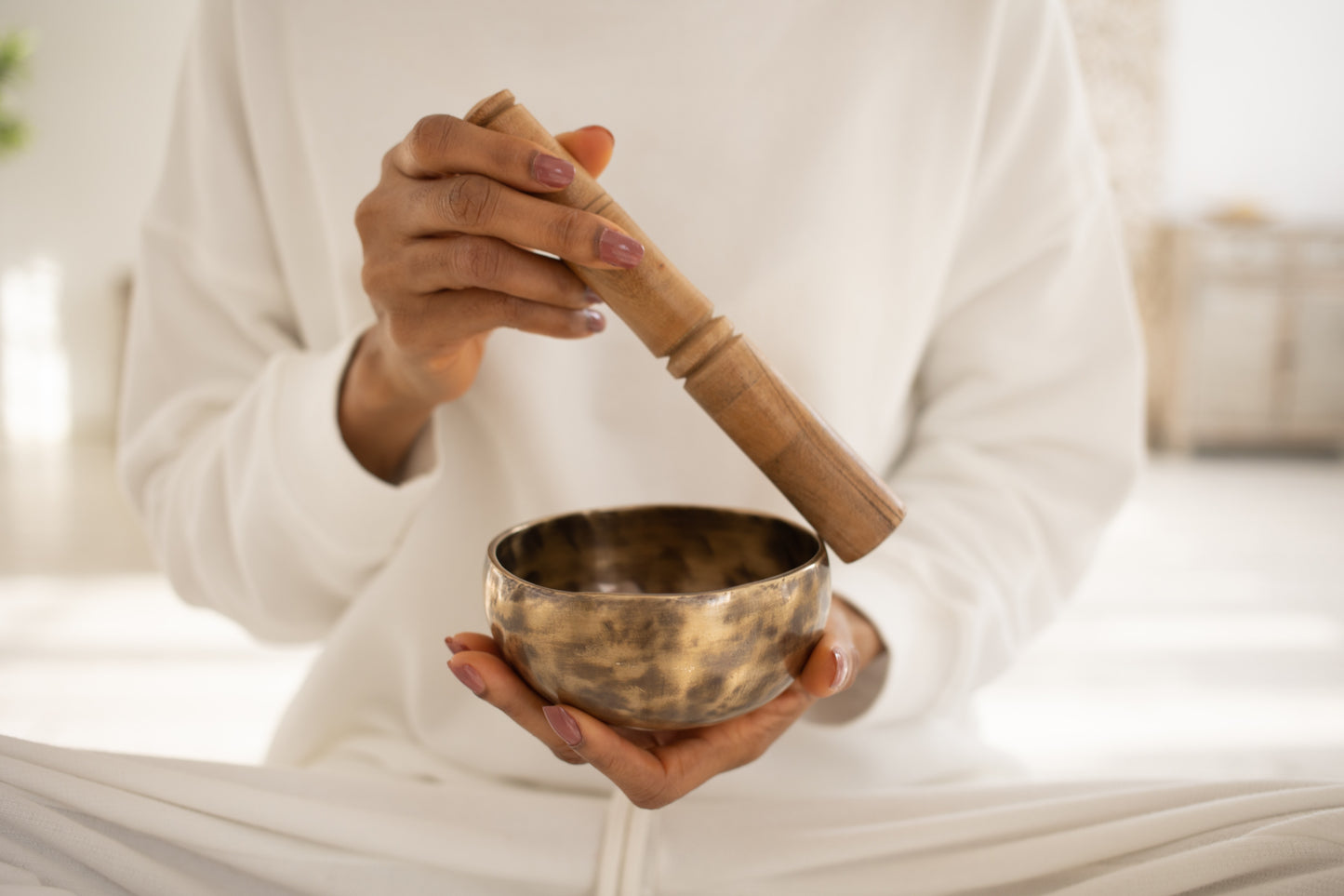 Tibetan Tiger Eye Singing Bowl