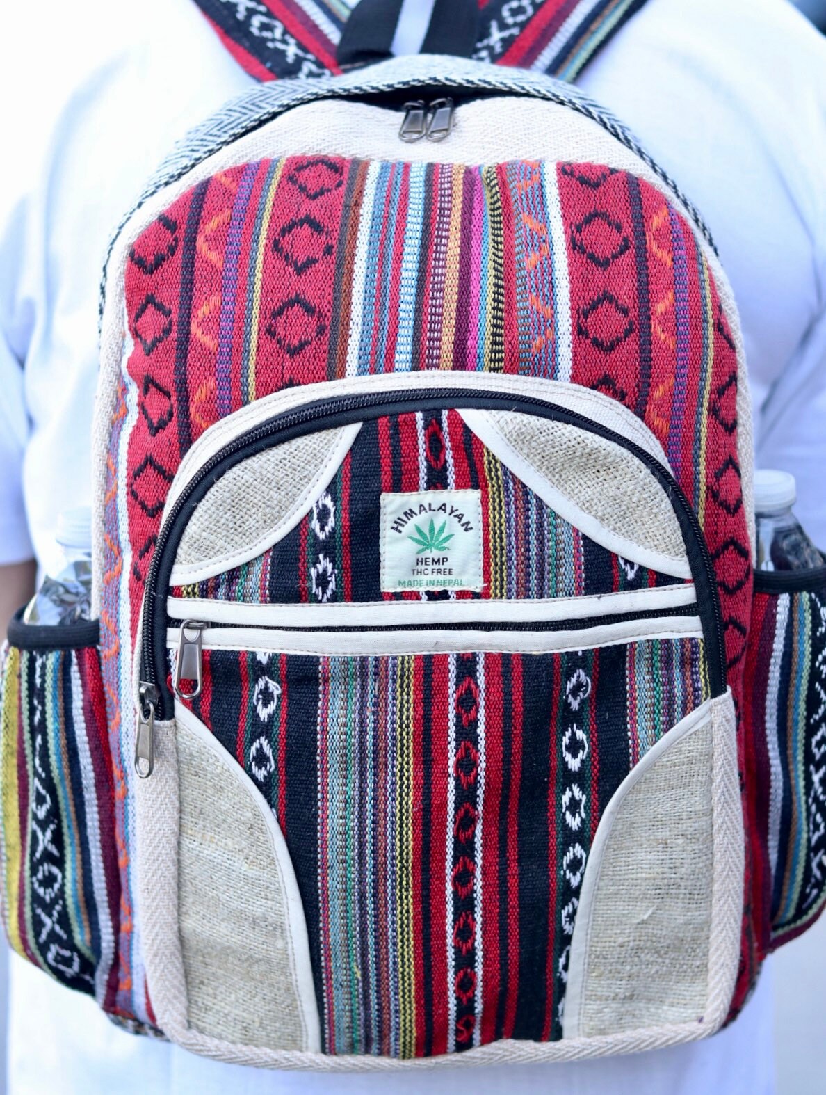 Hemp shop cotton backpack